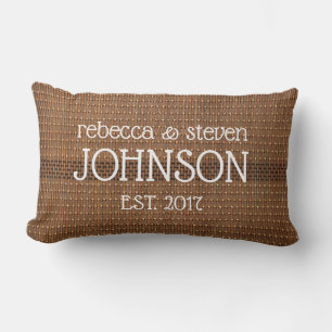 Personalisiertes Couple Throw Kissen