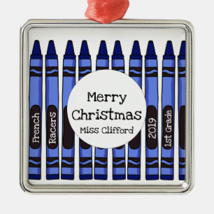 Personalisiertes Crayon School Year Ornament