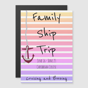 Personalisiertes Cruise Stateroom Magnet