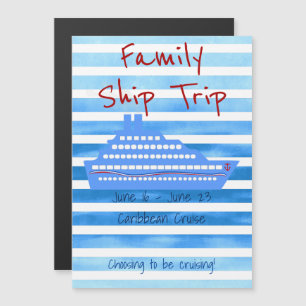 Personalisiertes Cruise Themed Magnet