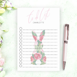 Personalisiertes Custom Bunny Design Post-it Klebezettel