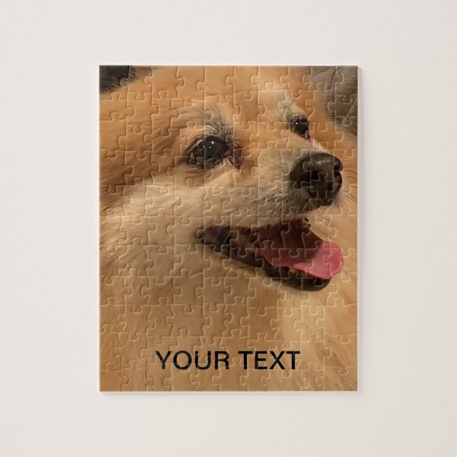 Personalisiertes Custom Foto Pet Portrait Jigsaw P Puzzle (Vertikal)