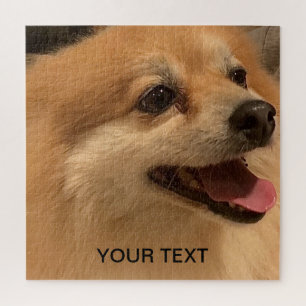 Personalisiertes Custom Foto Pet Portrait Jigsaw Puzzle
