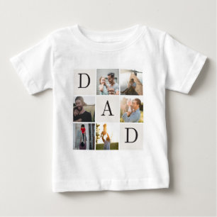 Personalisiertes Daddy-Baby-Shirt 6-12 Monate Baby T-shirt