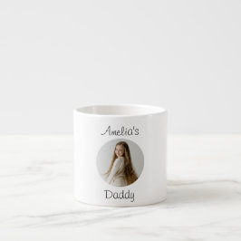 Personalisiertes Daddy-Geschenk - Gewohntes Kinder Espressotasse