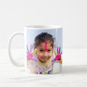 Personalisiertes Daddy's Little Angel Foto Kaffeetasse