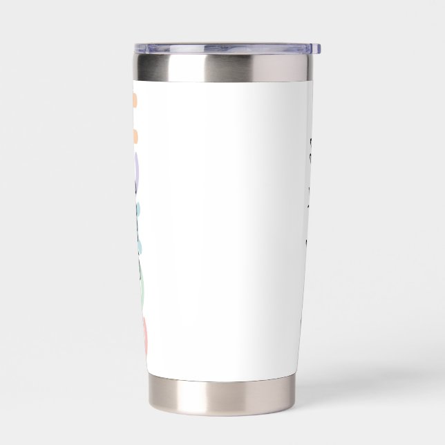 Personalisiertes Dankeschön-Geschenk für Cheer Coa Thermobecher (Links)