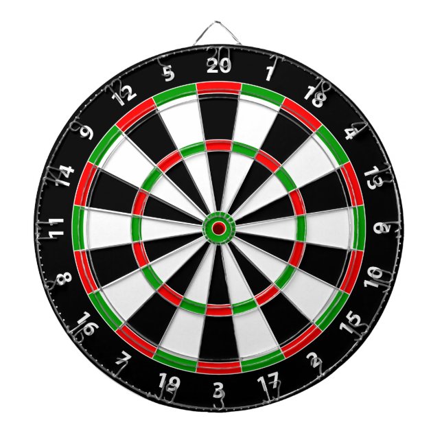 Personalisiertes Dartboard Dartscheibe (vorne)