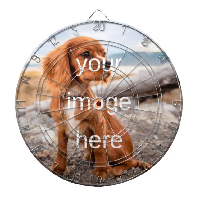 PERSONALISIERTES DARTBOARD DARTSCHEIBE (vorne)