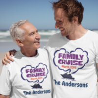 Personalisiertes Datum für den Familienurlaub