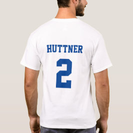 Personalisiertes Dawg-T-Shirt - Name und Nummer hi T-Shirt