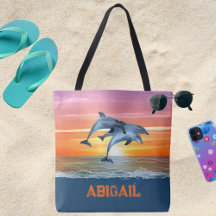 Personalisiertes Delfin-Ozean-Strandgeschenk für s