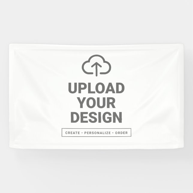 Personalisiertes Design Banner (Horizontal)