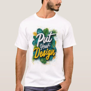 Personalisiertes Design für  Logos an der Vorderse T-Shirt