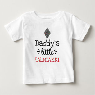 Personalisiertes Design [jeder Text] Klein Salmiak Baby T-shirt