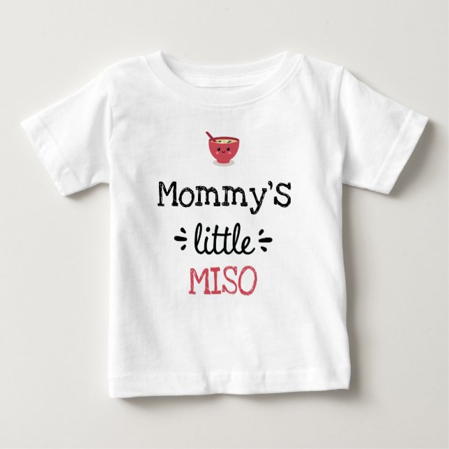 Personalisiertes Design | [Jeder Text] Kleiner Mis Baby T-shirt (Vorderseite)