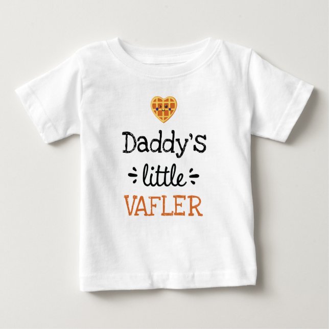 Personalisiertes Design | [Jeder Text] Kleiner Vaf Baby T-shirt (Vorderseite)
