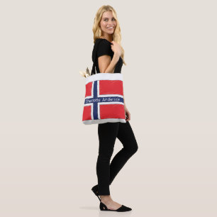 Personalisiertes Design mit norwegischer Flagge un
