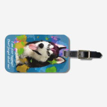 Personalisiertes Design "Niedlich Husky".