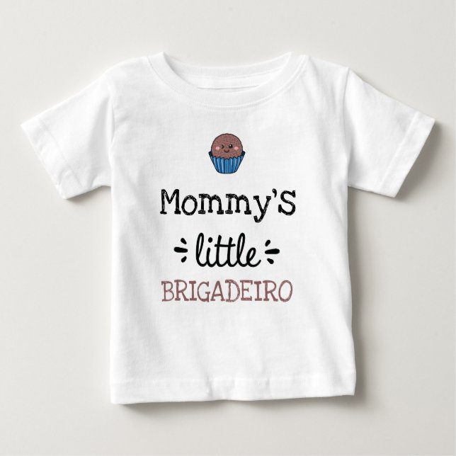 Personalisiertes Design | [Text] Kleine Brigadei Baby T-shirt (Vorderseite)