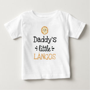 Personalisiertes Design   [Text] Kleine Lángos Baby T-shirt