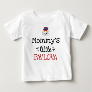 Personalisiertes Design   [Text] Kleine Pavlova Baby T-shirt
