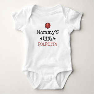 Personalisiertes Design   [Text] Kleine Polpetta Baby Strampler