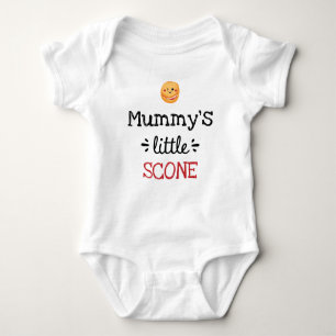 Personalisiertes Design   [Text] Kleiner Scone Baby Strampler