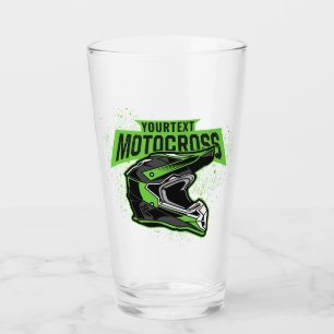 Personalisiertes Dirt Bike Motocross Racing Helm Glas