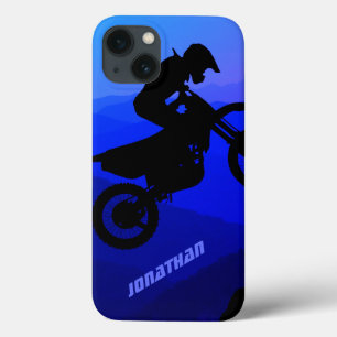 Personalisiertes Dirt Bike Night Ride Motocross Case-Mate iPhone Hülle
