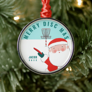 Personalisiertes Disk Golf-Geschenk Ornament Aus Metall