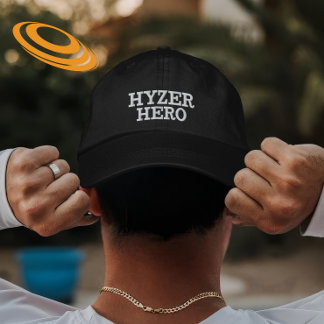 Personalisiertes Disk Golf Hyzer Hero-Geschenk Bestickte Baseballkappe