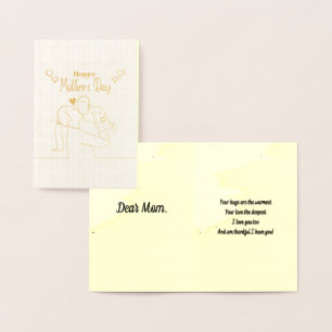 Personalisiertes DIY Muttertagsgeschenk mit origin Folienkarte