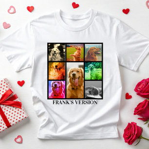 Personalisiertes Dog Cat Bootleg für Haustiere T-Shirt