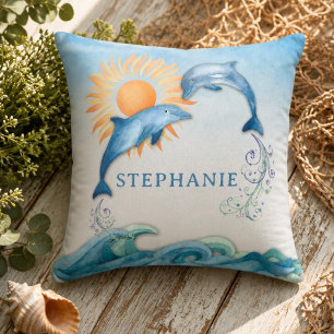 Personalisiertes Dolphin-Kissen Kissen