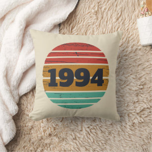 Personalisiertes Dreißiger Vintage 30. Geburtstags Kissen