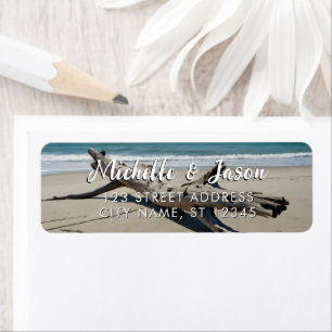 Personalisiertes Driftwood Ocean Summer Beach Wave