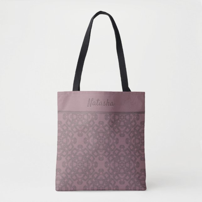 Personalisiertes Dusty-Rose-Muster (Vorderseite)