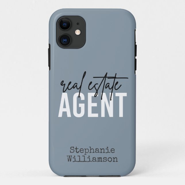 Personalisiertes Echtzeit-Anwesen-Agent Geschenke  Case-Mate iPhone Hülle (Rückseite)