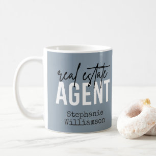 Personalisiertes Echtzeit-Anwesen-Agent Geschenke  Kaffeetasse