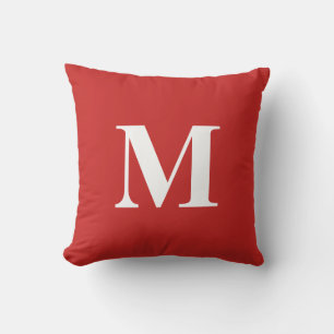 Personalisiertes, editierbares, farbiges, monogram kissen