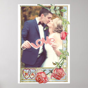 Personalisiertes Ehepaar Poster