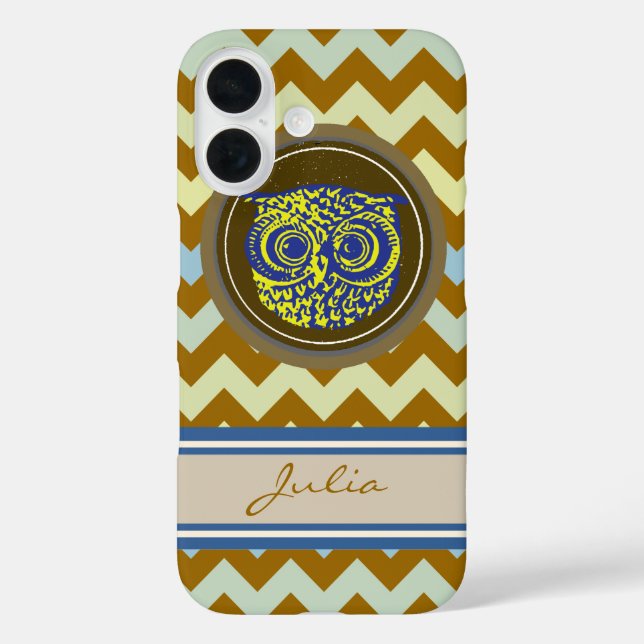 Personalisiertes Ei mit Zickzack Case-Mate iPhone Hülle (Rückseite)