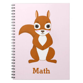 Personalisiertes Eichhörnchendesign Notizblock