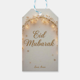 Personalisiertes Eid Mubarak Geschenkanhänger