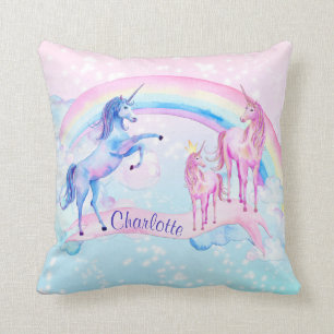 Personalisiertes Einhorn-Kissen Kissen