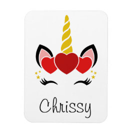 Personalisiertes Einhorn Magnet