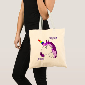 Personalisiertes Einhorndesign Tragetasche