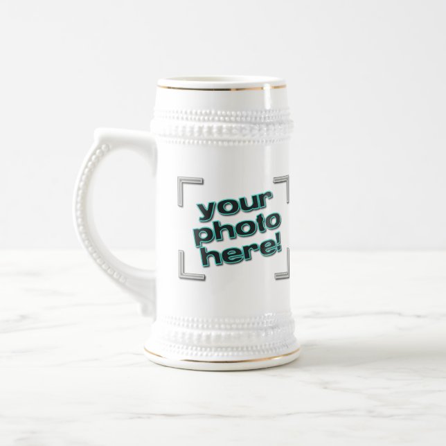 PERSONALISIERTES EINZIGARTIGES GESCHENK MUG~ BIERGLAS (Links)