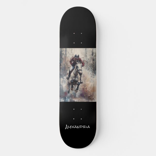 Personalisiertes, einzigartiges Skateboard für Pfe (Vorderseite)
